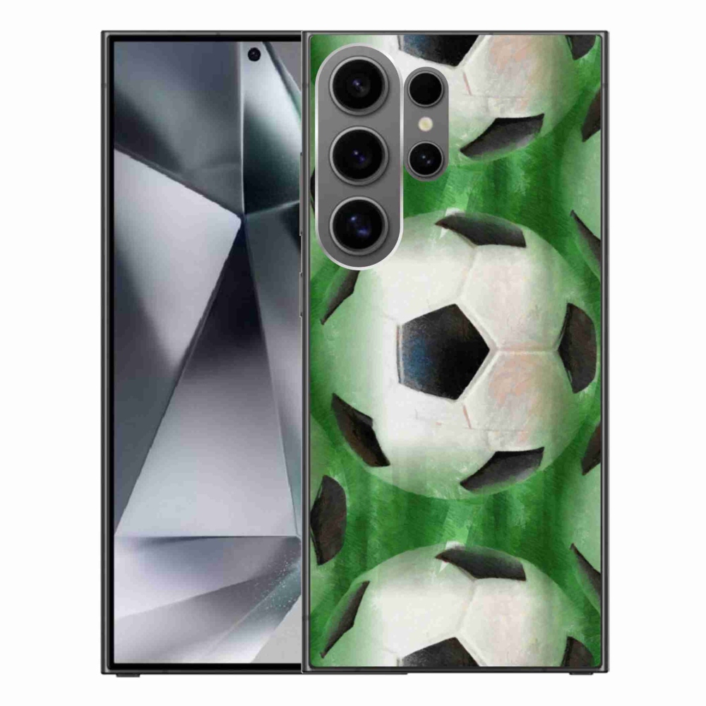 Gélový kryt mmCase na Samsung Galaxy S24 Ultra - futbalová lopta