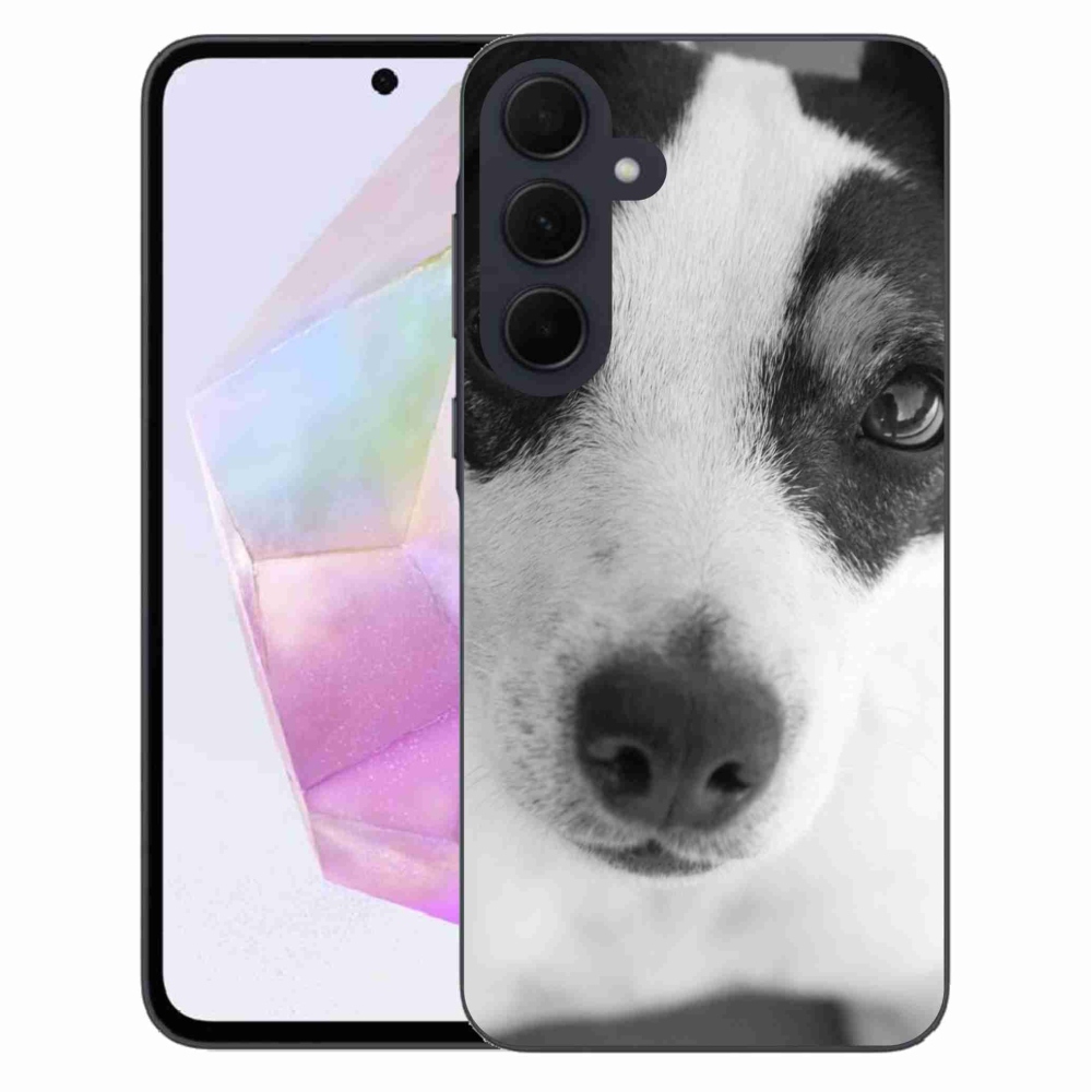 Gélový kryt mmCase na Samsung Galaxy A35 5G - pes