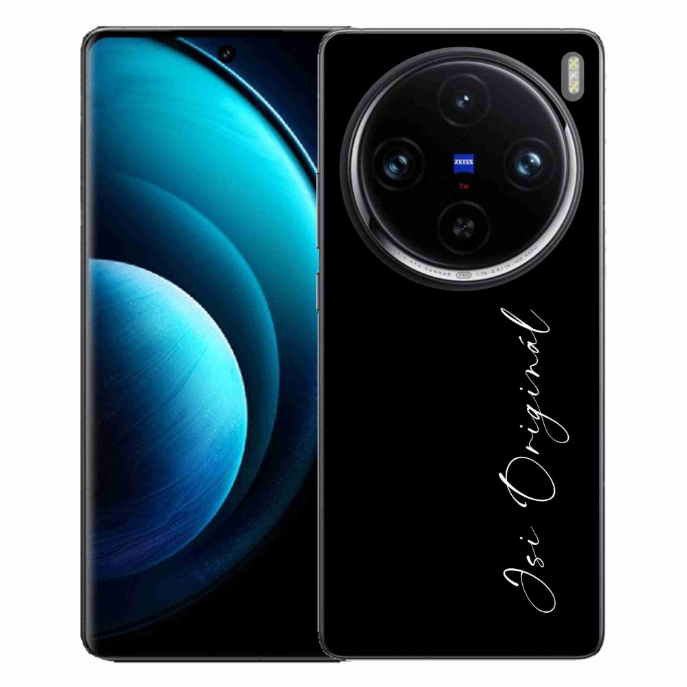 Gélový kryt mmCase na Vivo X100 Pro 5G - si originál čierne pozadie