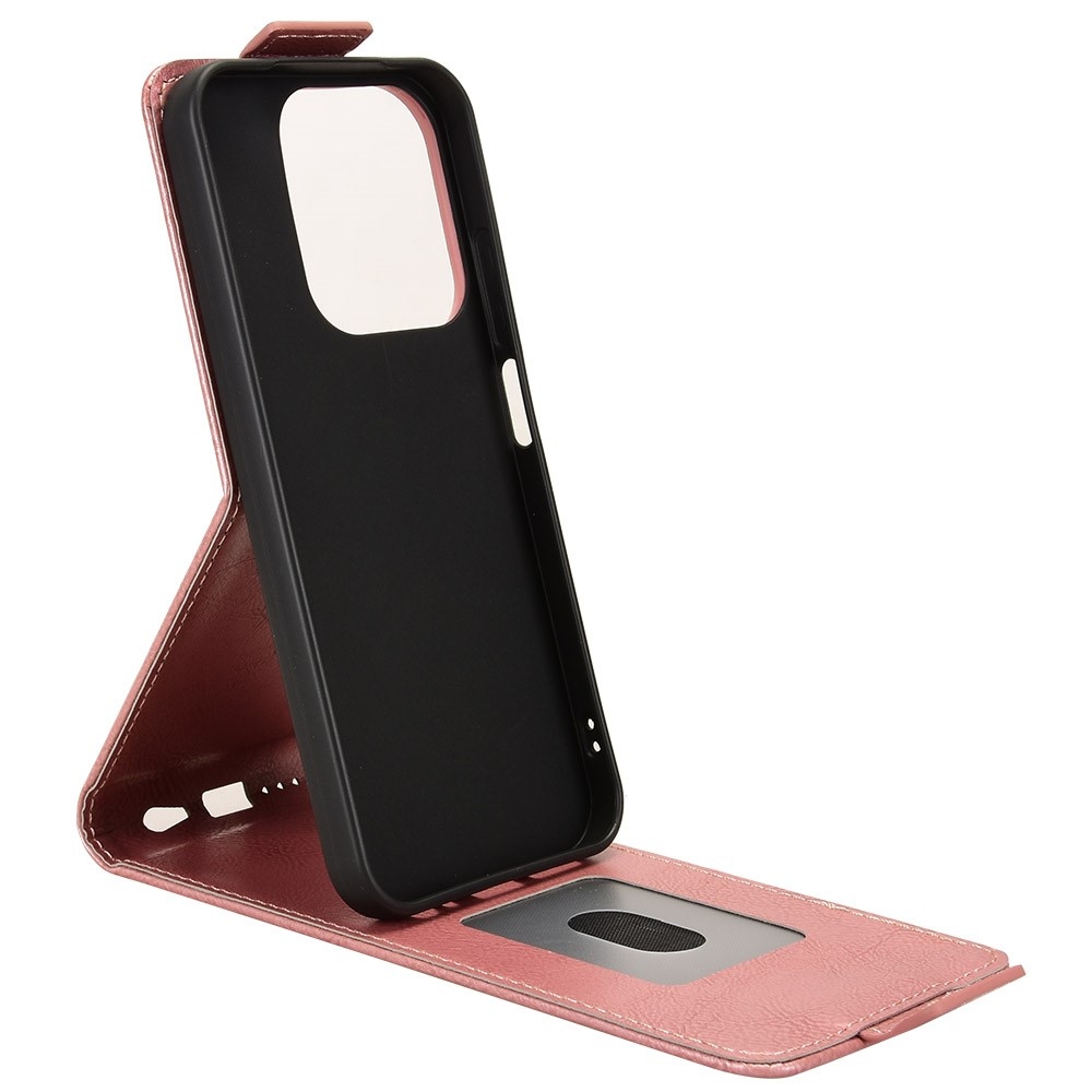 Vert flipové púzdro na Xiaomi Redmi 15C 4G (171mm)/Poco C85 4G (171mm) - ružovozlaté