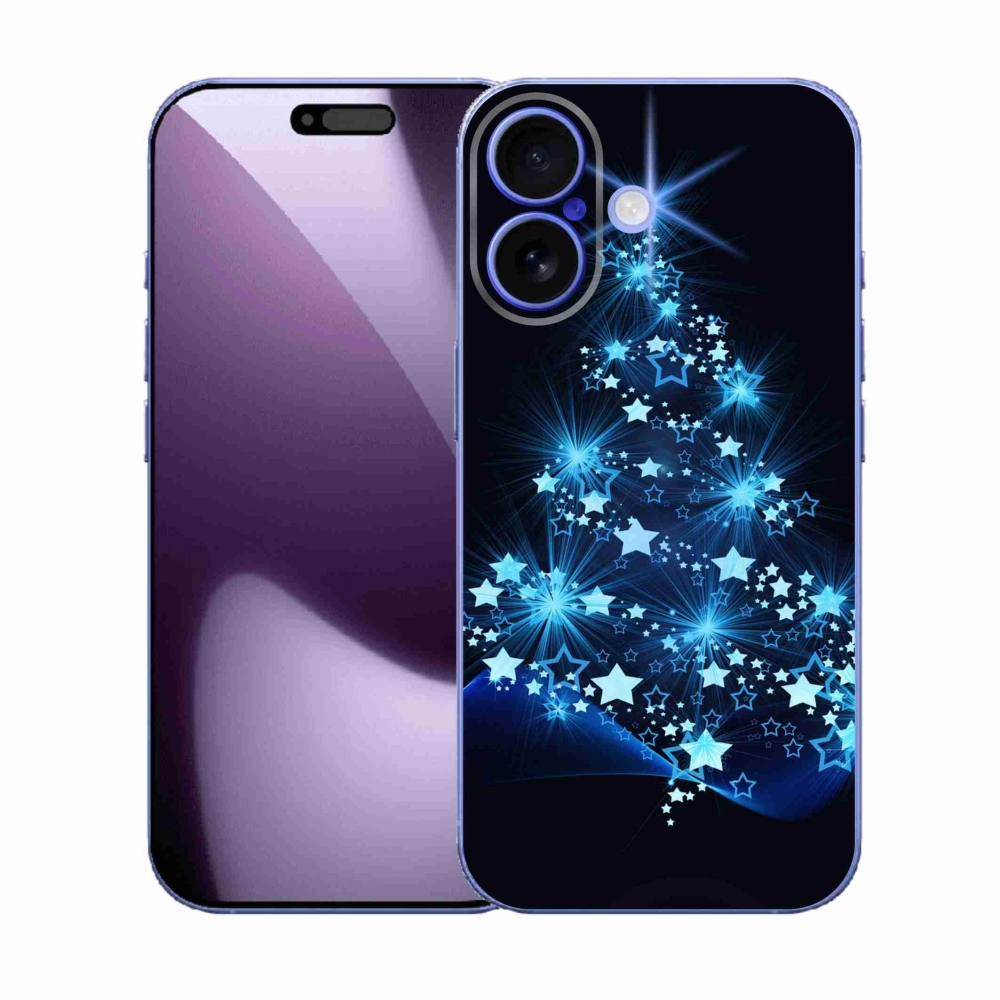Gélový kryt mmCase na iPhone 17 - vianočný stromček
