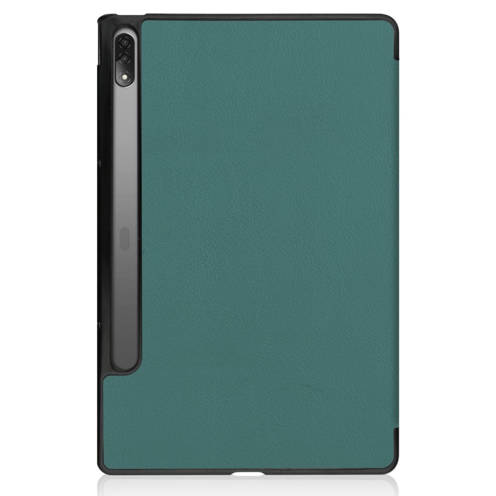 Case chytré zatváracie púzdro na tablet Lenovo Tab P12 Pro - zelené