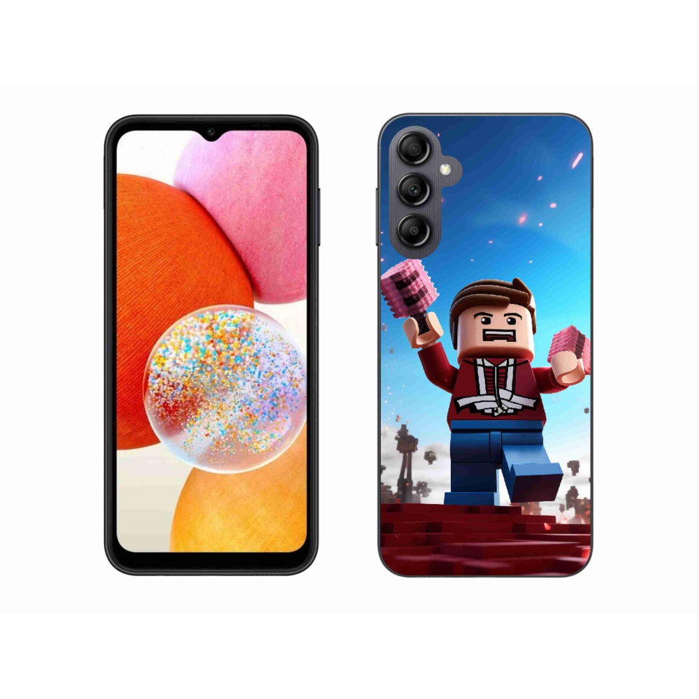 Gélový kryt mmCase na Samsung Galaxy A14 4G/5G - roblox 2