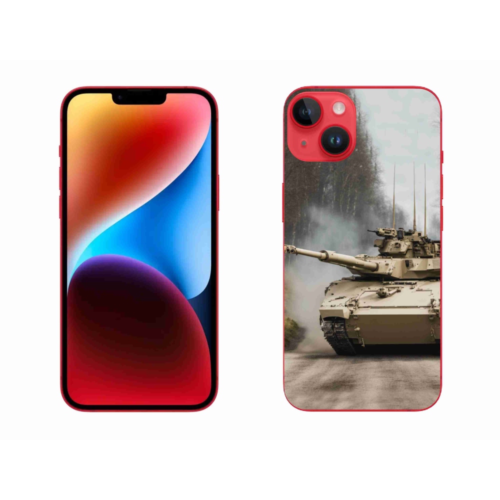 Gélový kryt mmCase na iPhone 14 Plus - tank 1