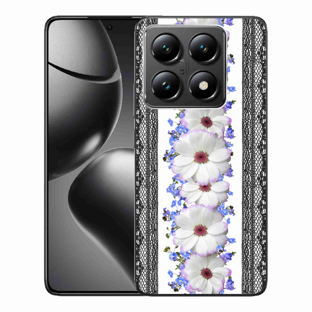 Gélový kryt mmCase na Xiaomi 14T - kvety 8