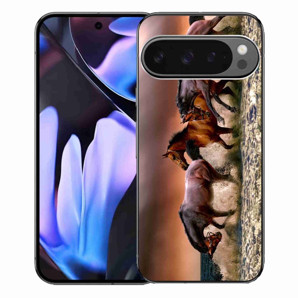 Gélový obal mmCase na Google Pixel 9 Pro XL - kone 1