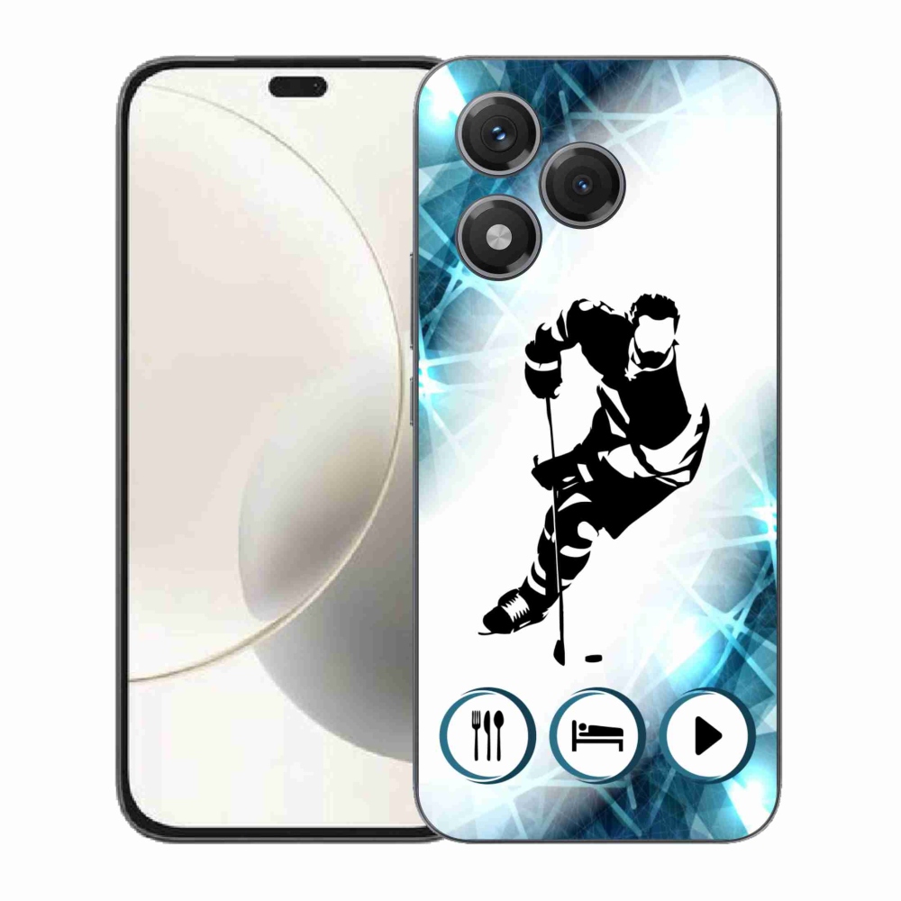 Gélový kryt mmCase na Honor 400 Lite - hokej 1