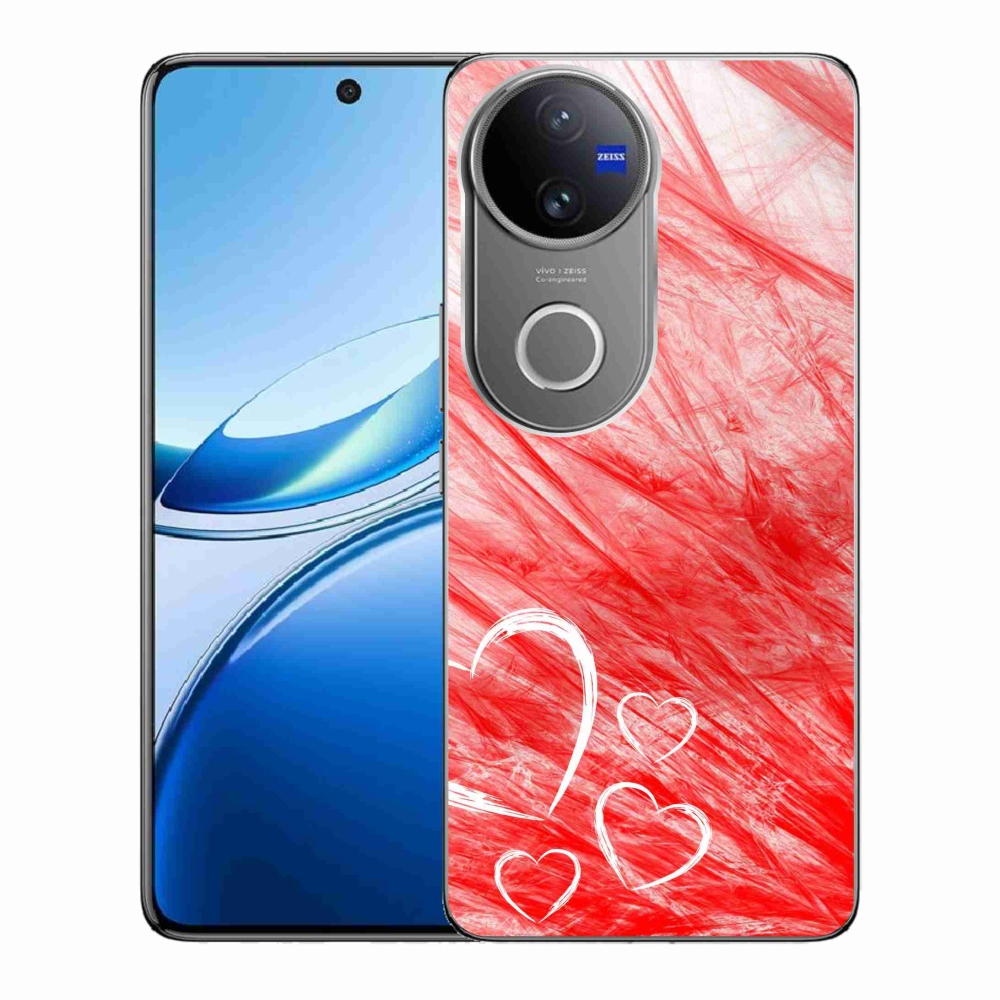 Gélový kryt mmCase na Vivo V50 5G - heart