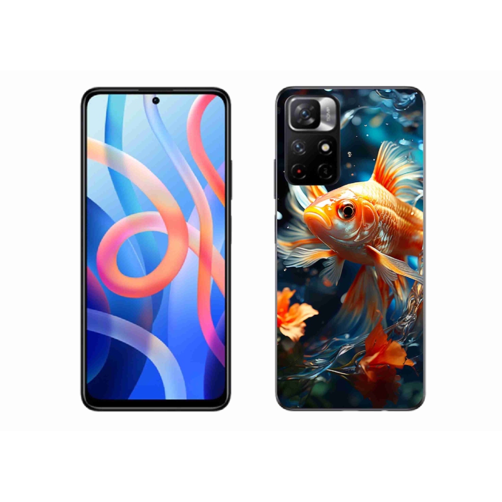 Gélový kryt mmCase na Xiaomi Poco M4 Pro 5G - rybka