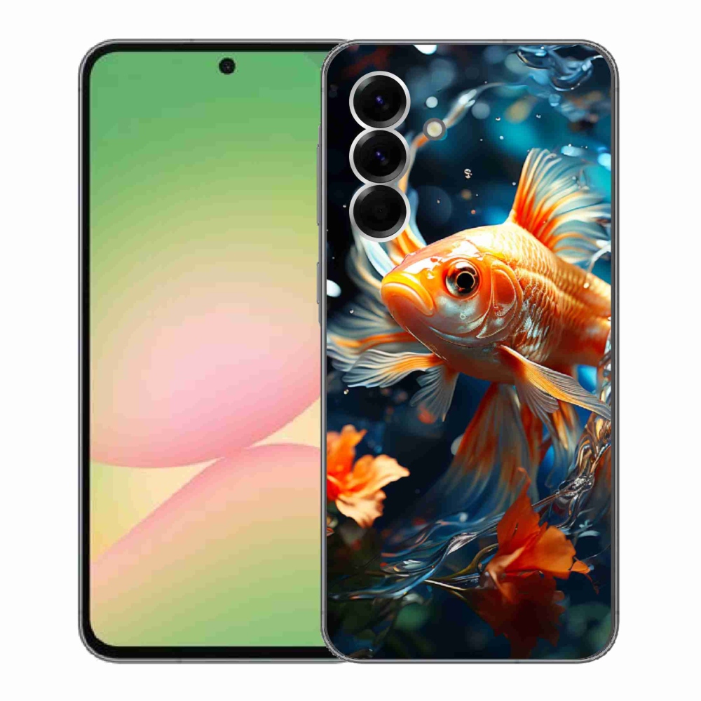 Gélový kryt mmCase na Samsung Galaxy A56 5G - rybka