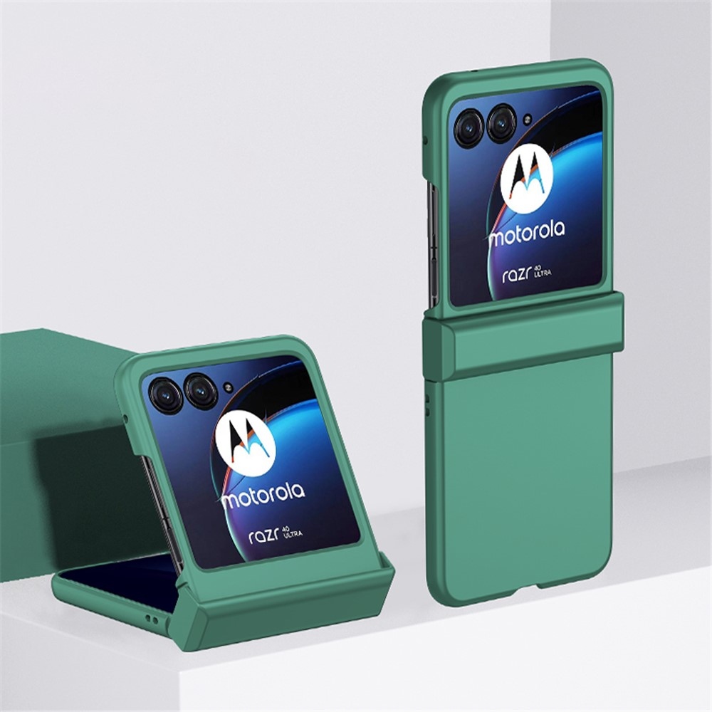 Hard plastový kryt na Motorola Razr 40 Ultra 5G - tmavozelený