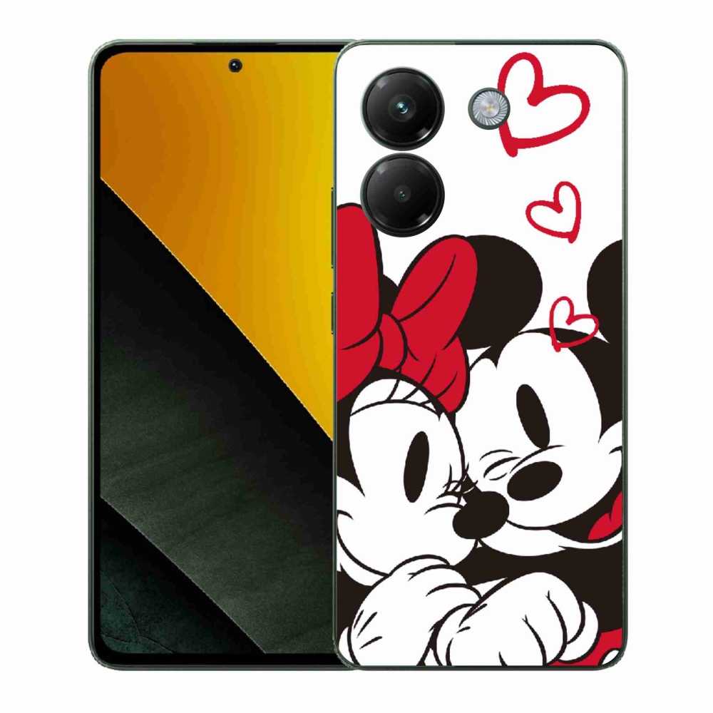 Gélový kryt mmCase na Xiaomi Poco M7 Pro 5G - minnie a mickey