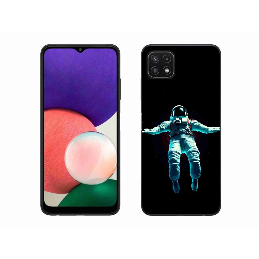 Gélový kryt mmCase na Samsung Galaxy A22 5G - kozmonaut