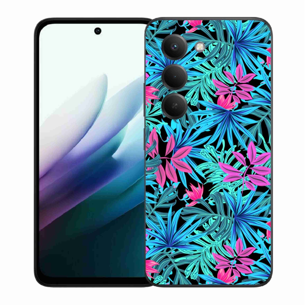 Gélový kryt mmCase na Xiaomi Redmi 15 4G/5G (171mm) - kvety 3
