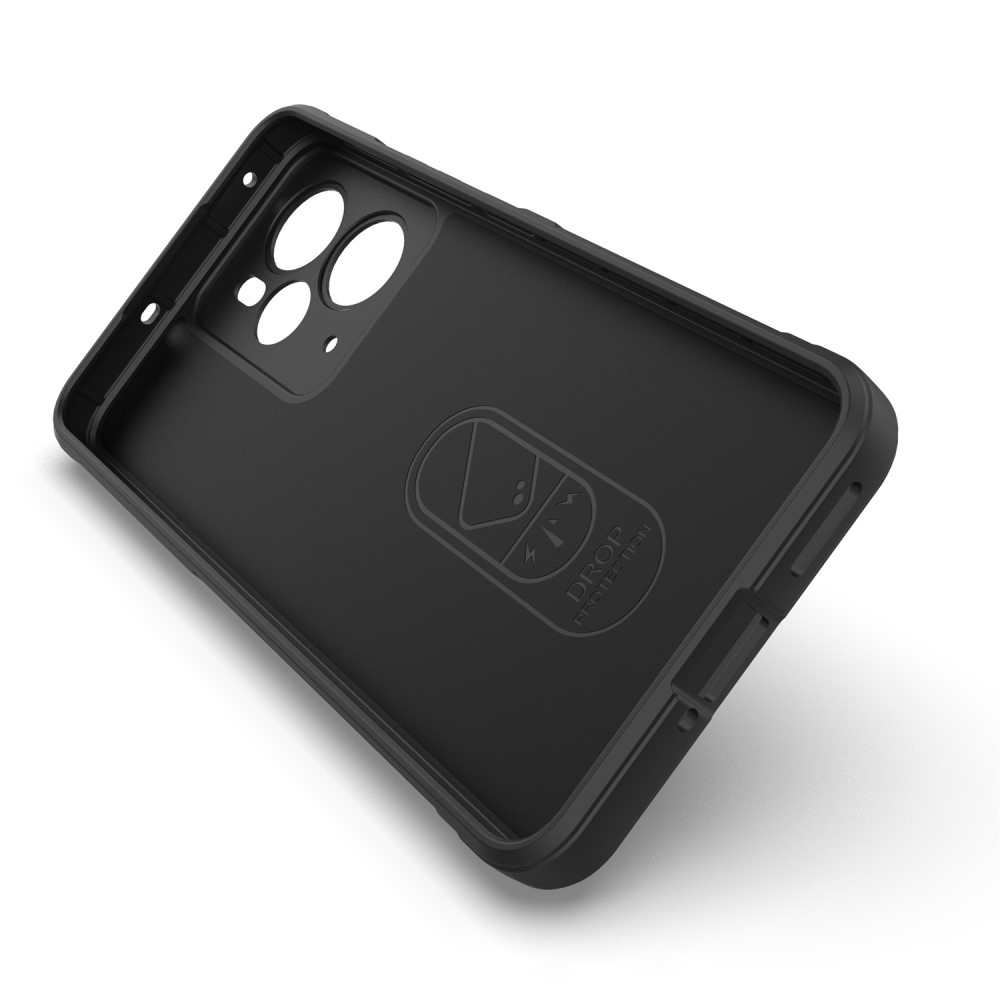Rugg odolný gélový obal na Realme 14 5G - čierny