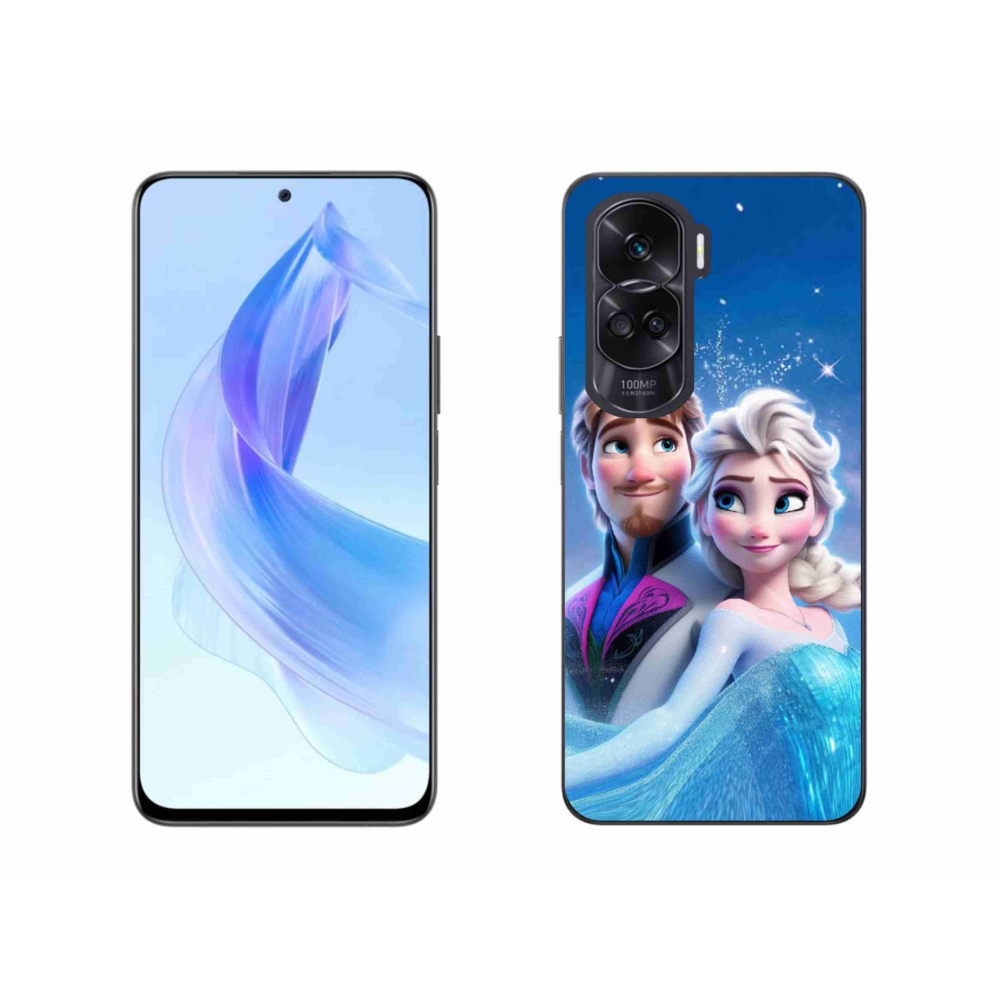 Gélový kryt mmCase na Honor 90 Lite - ľadové kráľovstvo 1