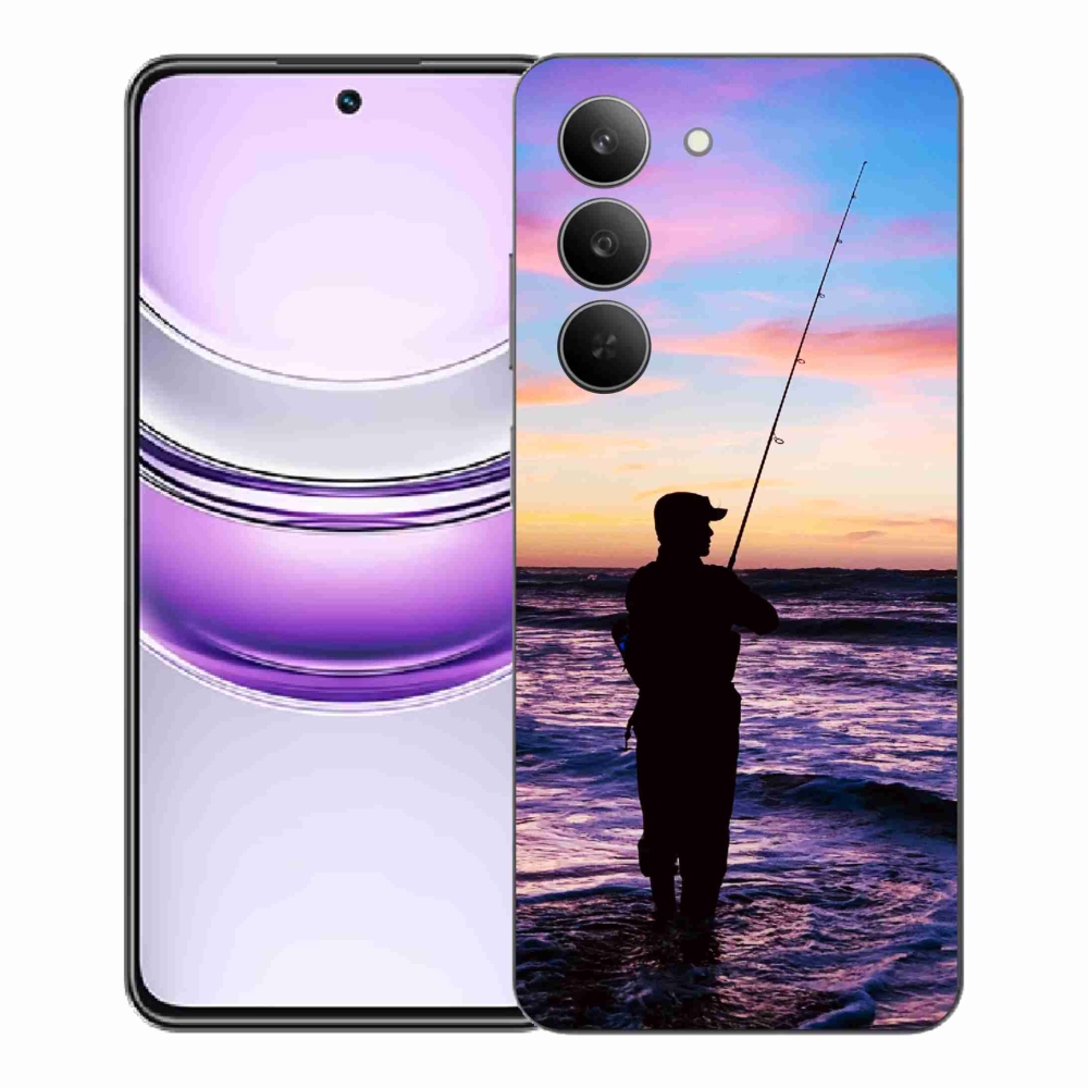 Gélový kryt mmCase na Realme 14x 5G - rybárčenie 1