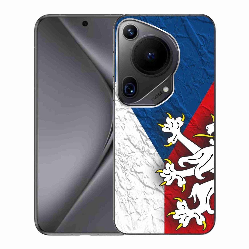 Gélový kryt mmCase na Huawei Pura 70 Ultra - česká vlajka 1