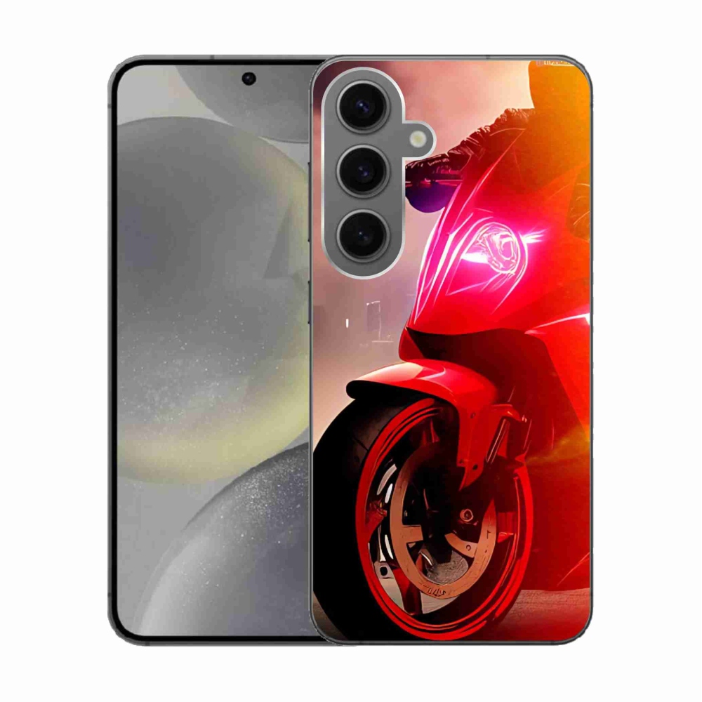 Gélový kryt mmCase na Samsung Galaxy S24 - motorka