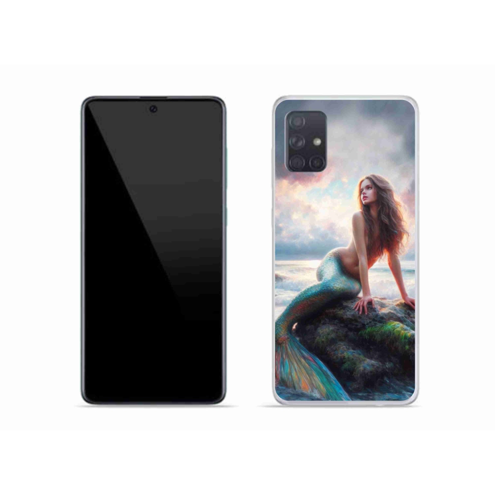 Gélový kryt mmCase na Samsung Galaxy A51 - morská panna