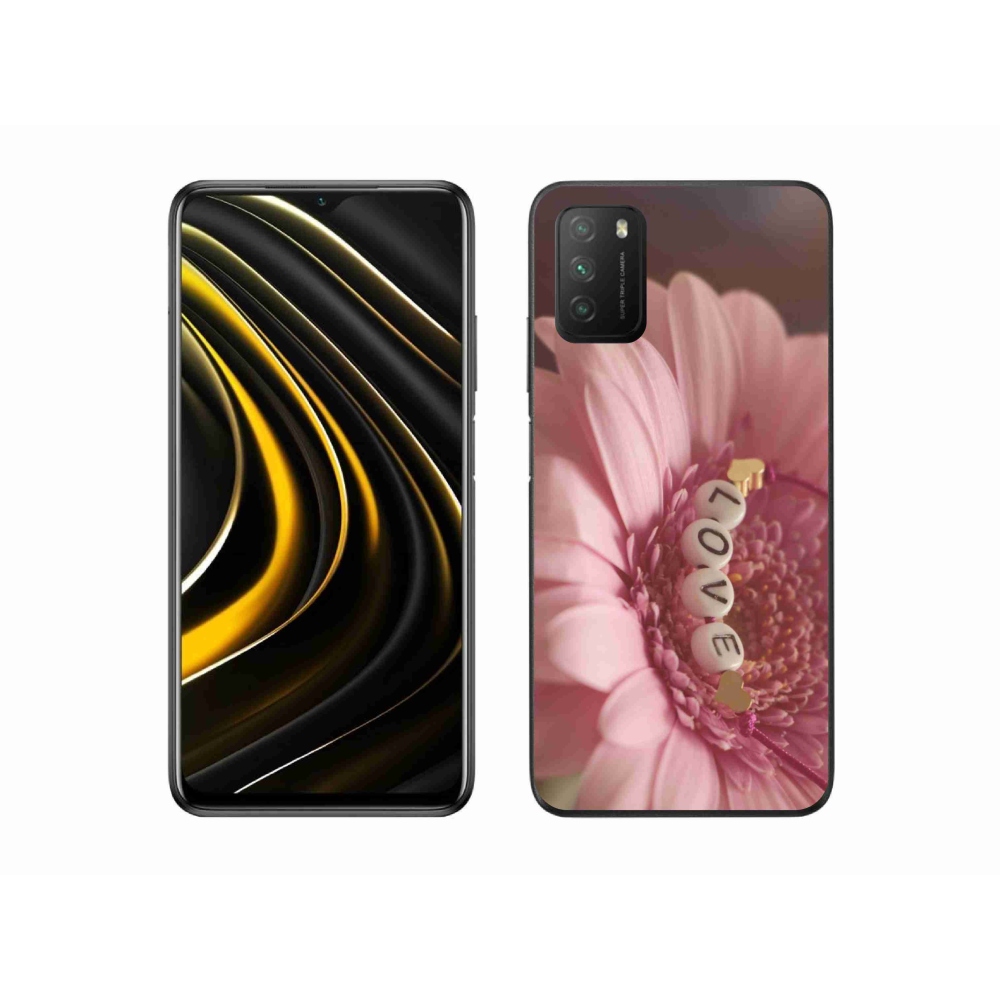 Gélový kryt mmCase na Xiaomi Poco M3 - prívesok love