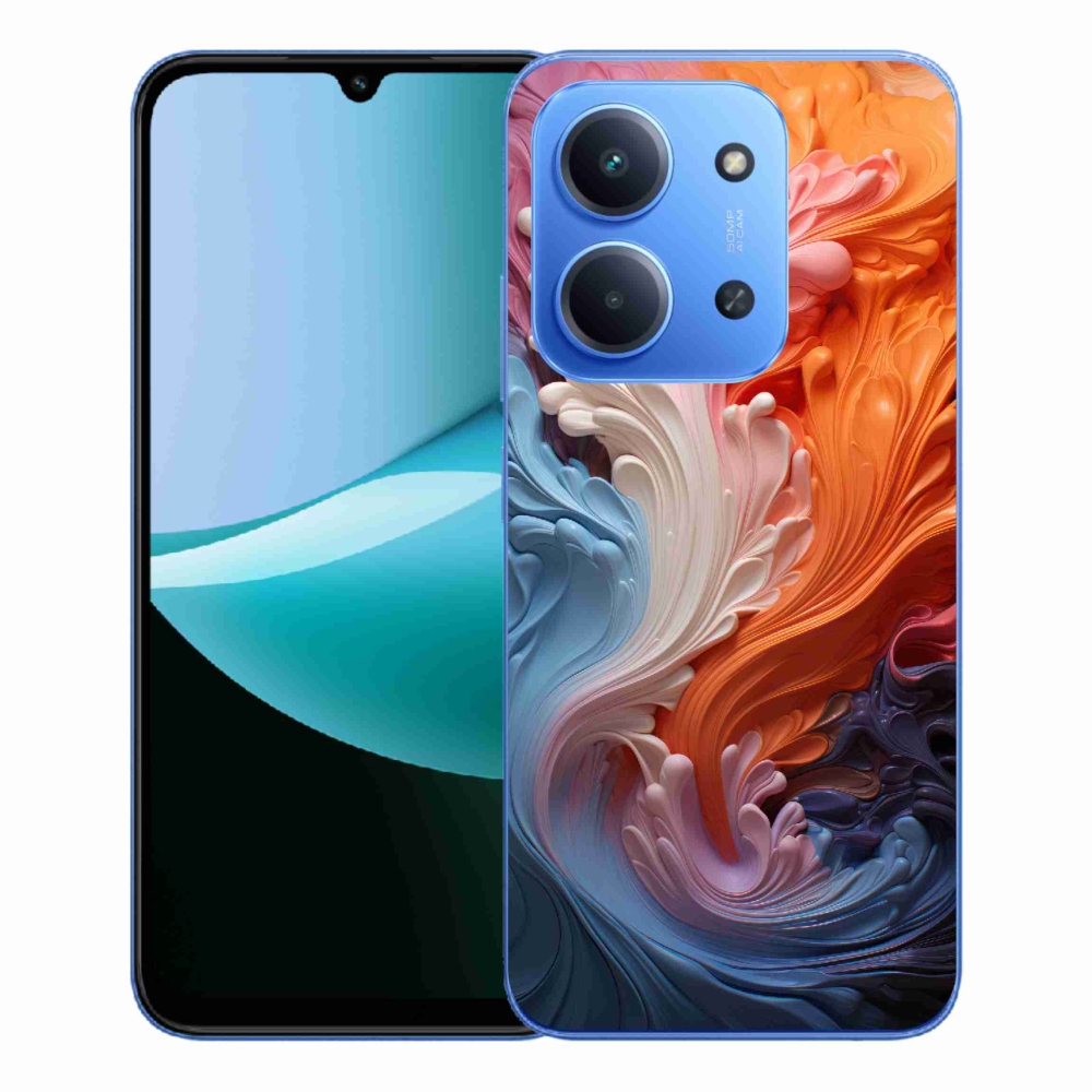 Gélový kryt mmCase na Xiaomi Redmi 15C 4G/5G (173mm) - abstraktný motív 8
