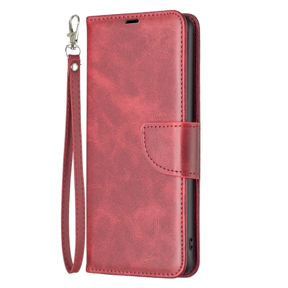 Case knižkové púzdro na Samsung Galaxy S25 Edge - červené