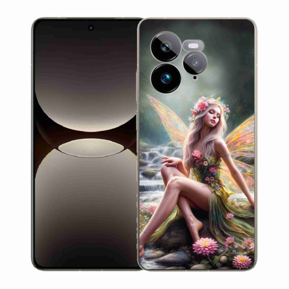 Gélový kryt mmCase na Realme GT 7 Pro 5G - motýlia žena 1