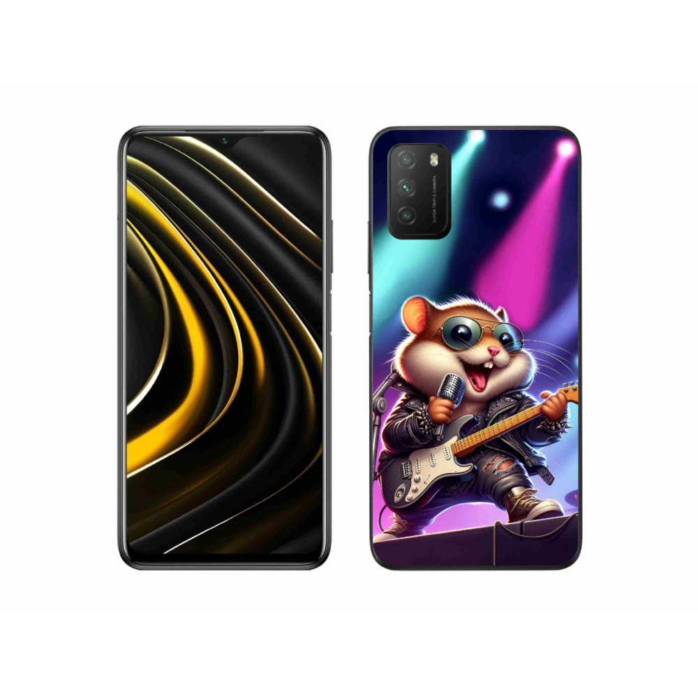 Gélový kryt mmCase na Xiaomi Poco M3 - škrečok rocker