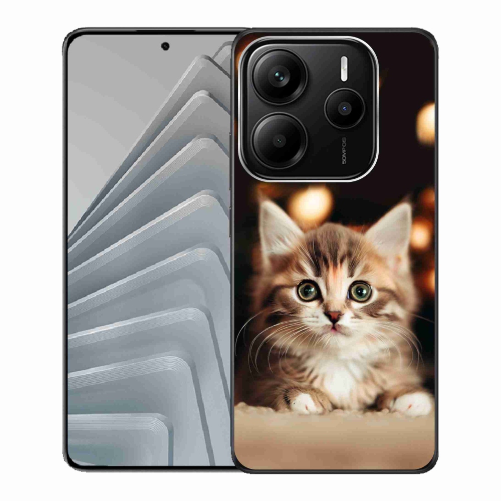 Gélový kryt mmCase na Xiaomi Redmi Note 14 5G - roztomilé koto 2