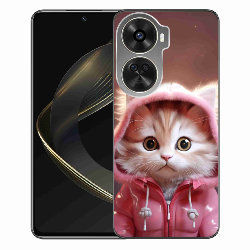Gélový kryt mmCase na Huawei Nova 12 SE - roztomilé mačiatko 3