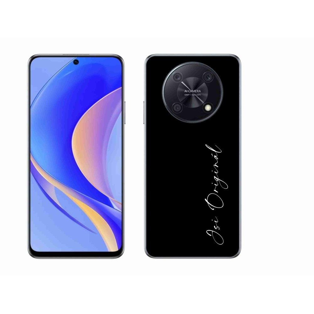 Gélový kryt mmCase na Huawei Nova Y90 - si originál čierne pozadie