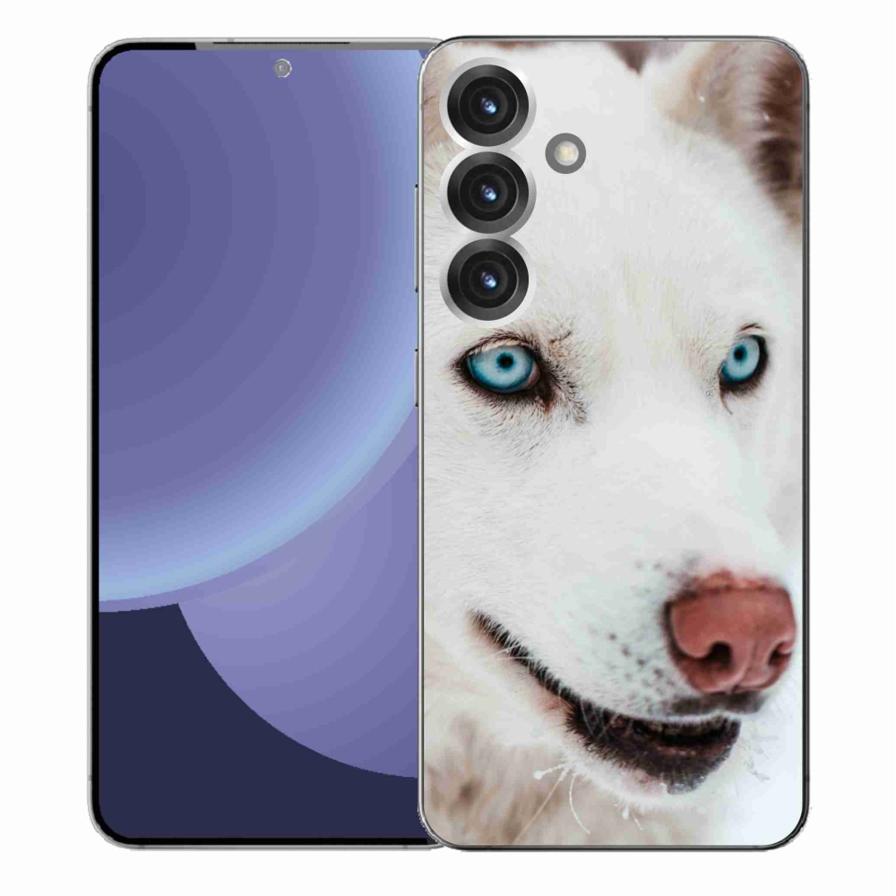 Gélový kryt mmCase na Samsung Galaxy S25+ - psí pohľad