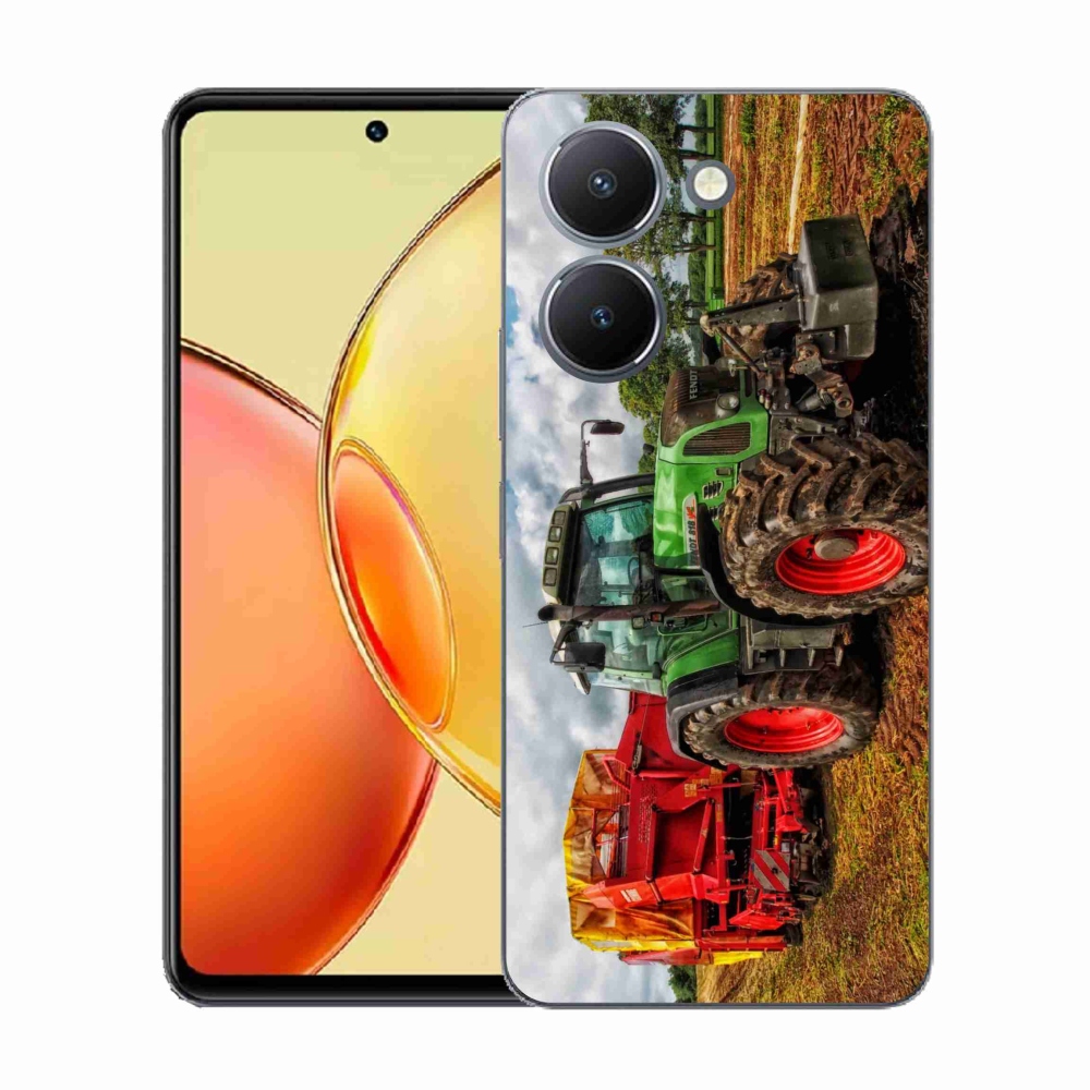Gélový kryt mmCase na Vivo Y36 - traktor 4