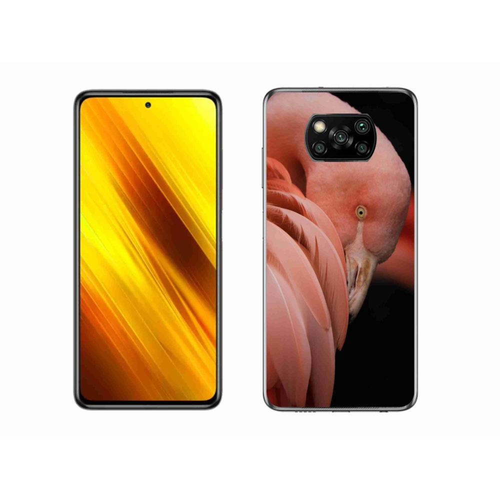 Gélový kryt mmCase na Xiaomi Poco X3 Pro - plameniak 3