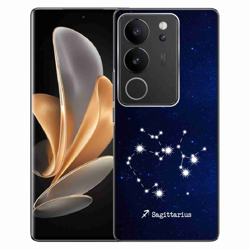 Gélový kryt mmCase na Vivo V29 5G - súhvezdie Strelca