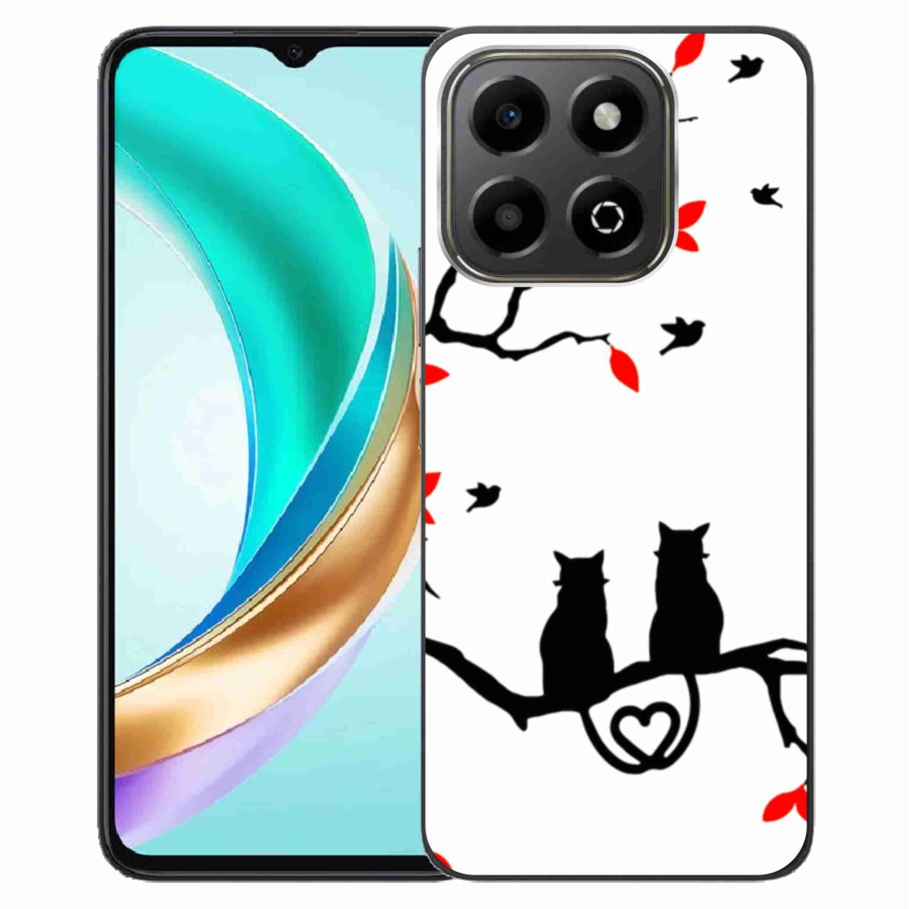 Gélový kryt mmCase na Honor X6b - mačacia láska