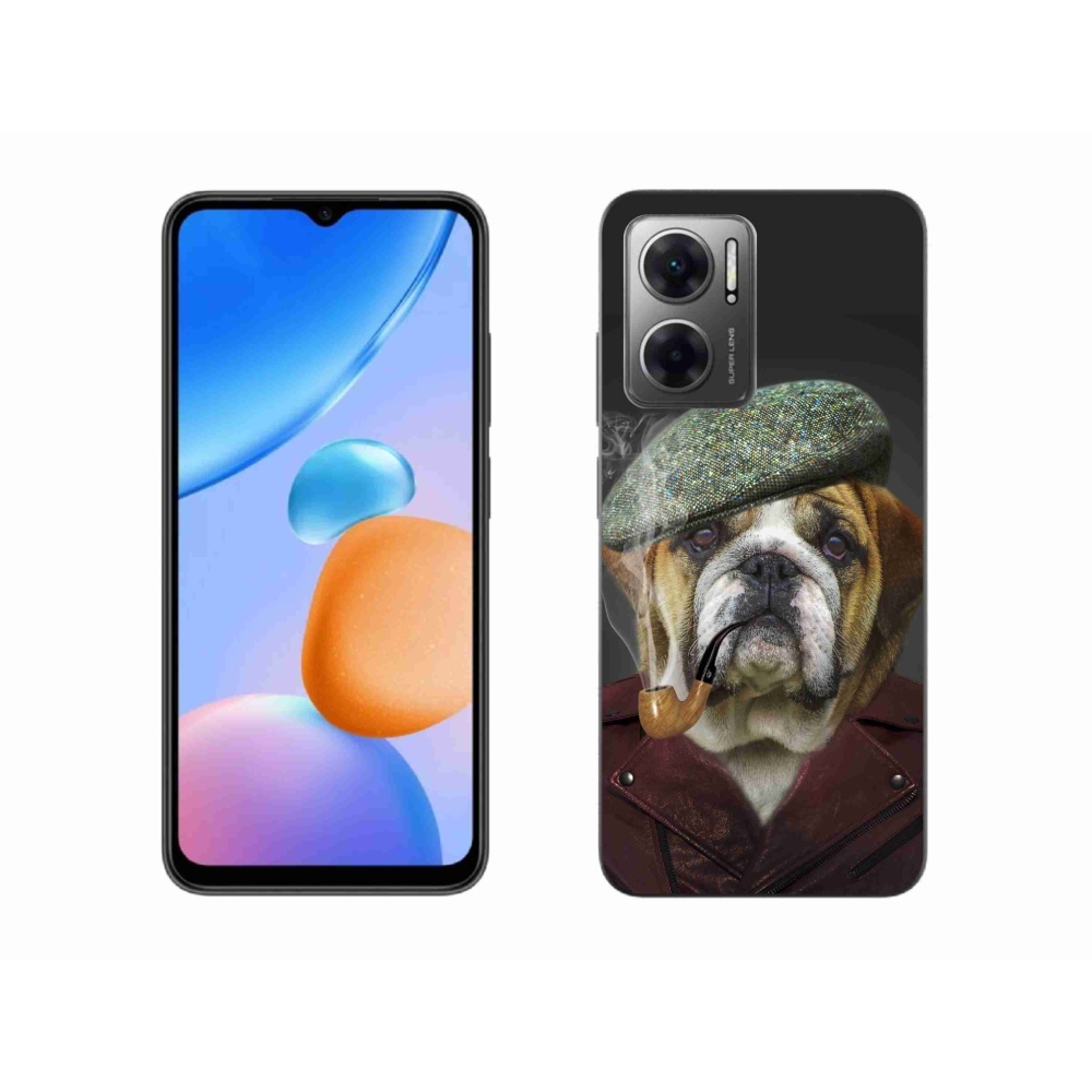 Gélový kryt mmCase na Xiaomi Redmi 10 5G - pes s fajkou