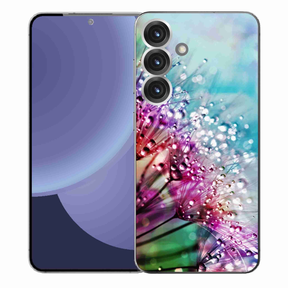 Gélový kryt mmCase na Samsung Galaxy S25+ - farebné kvety