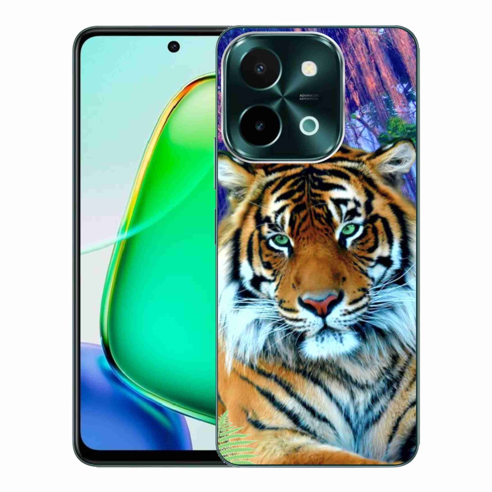 Gélový obal mmCase na Vivo Y28 - tiger