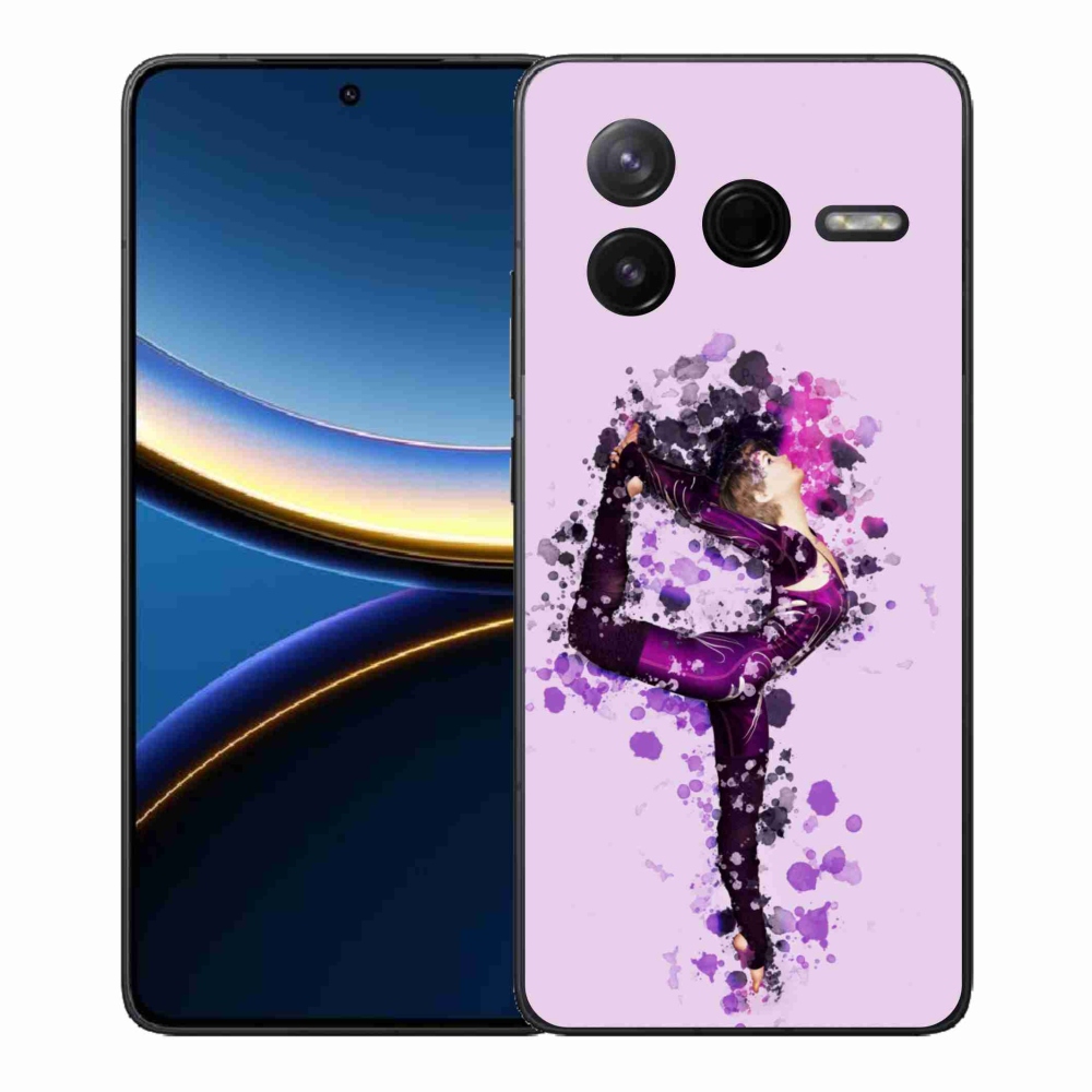 Gélový kryt mmCase na Xiaomi Poco F7 Pro - baletka