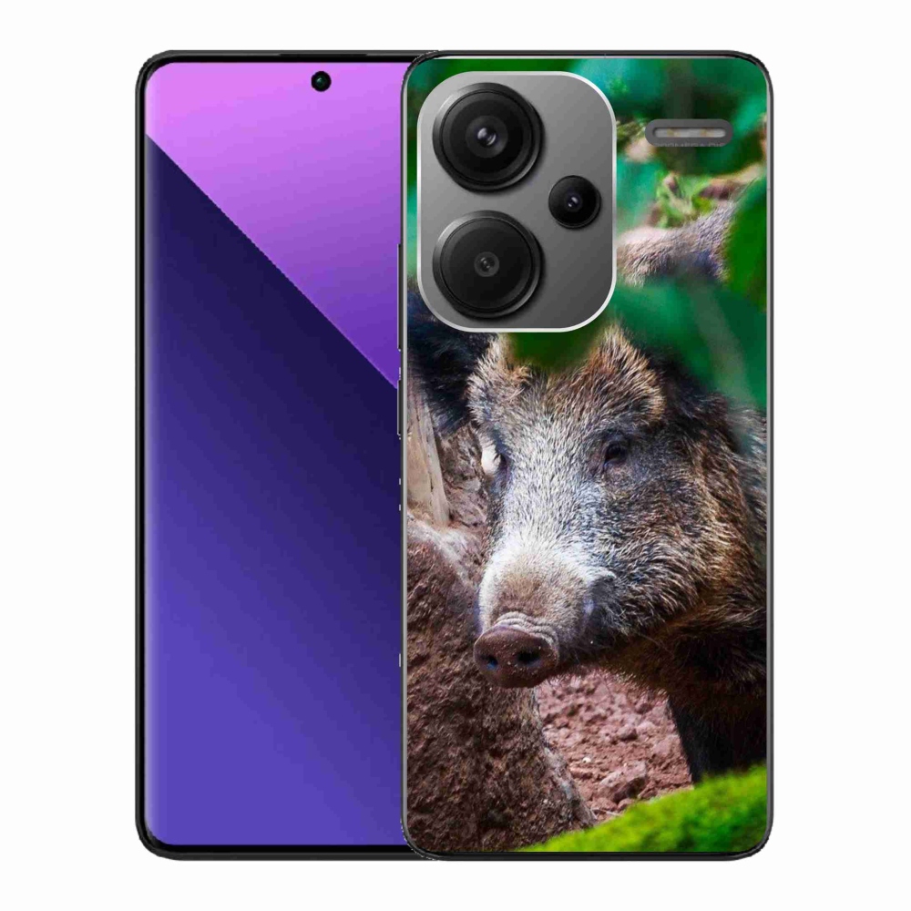 Gélový kryt mmCase na Xiaomi Redmi Note 13 Pro+ 5G - divoké prasa