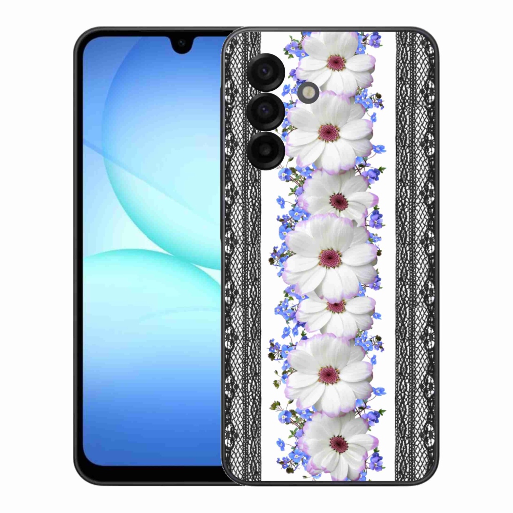 Gélový kryt mmCase na Samsung Galaxy A17 5G - kvety 8