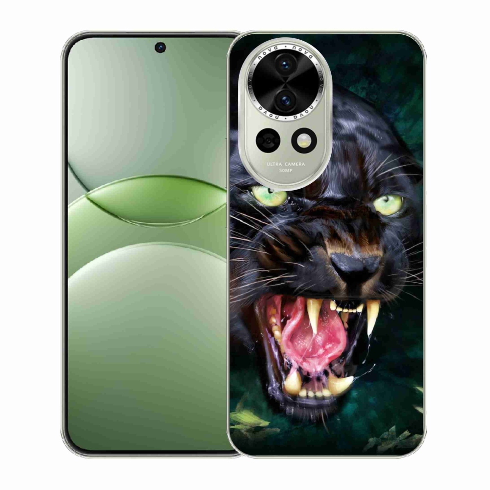 Gélový kryt mmCase na Huawei Nova 13 5G - rozzúrený čierny panter