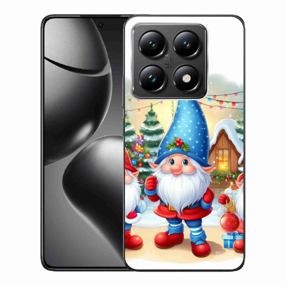 Gélový kryt mmCase na Xiaomi 14T - vianočné škriatkovia