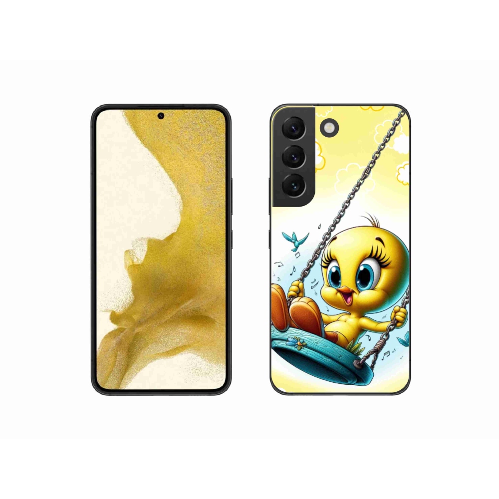 Gélový kryt mmCase na Samsung Galaxy S22 5G - tweety