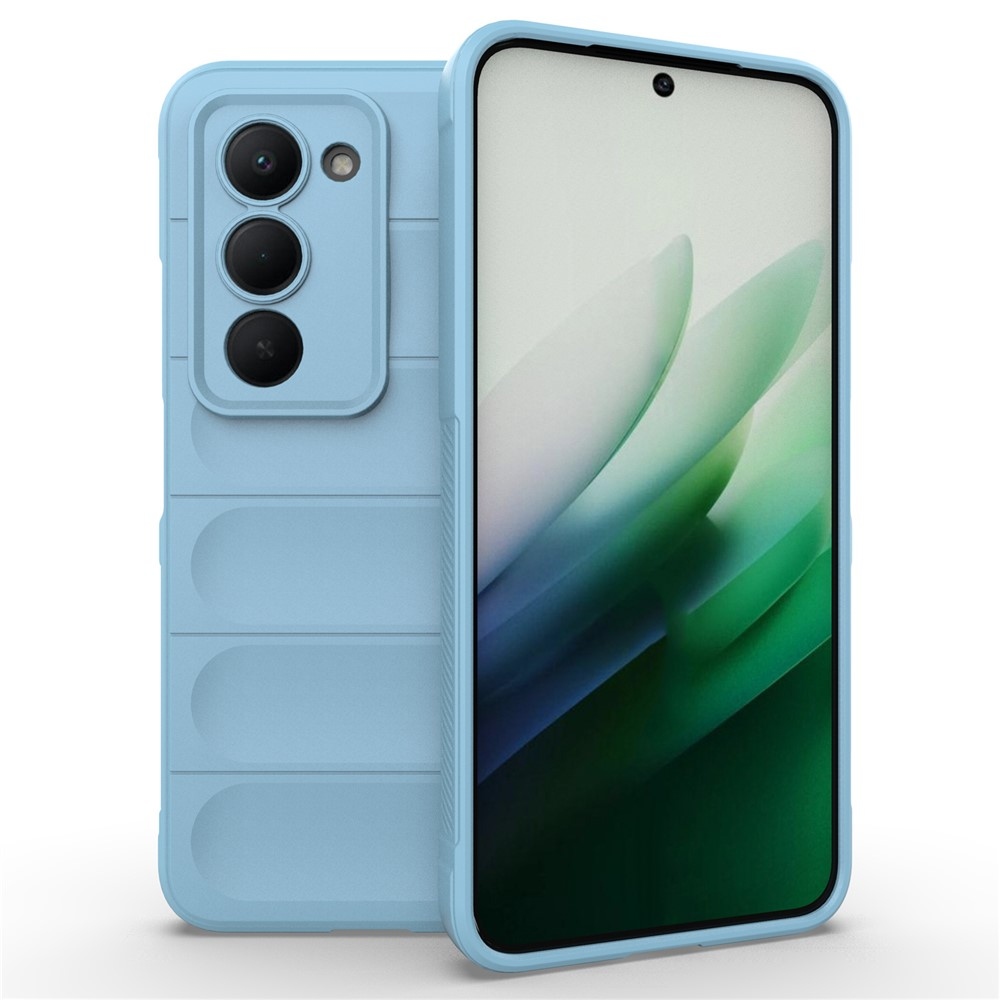 Rugg odolný gélový obal na Xiaomi Redmi 15 5G (169mm) - svetlomodrý