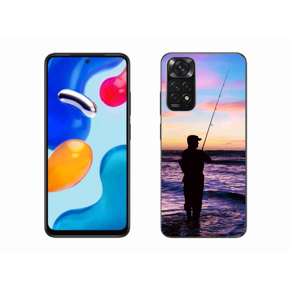 Gélový kryt mmCase na Xiaomi Redmi Note 11 4G - rybárčenie 1