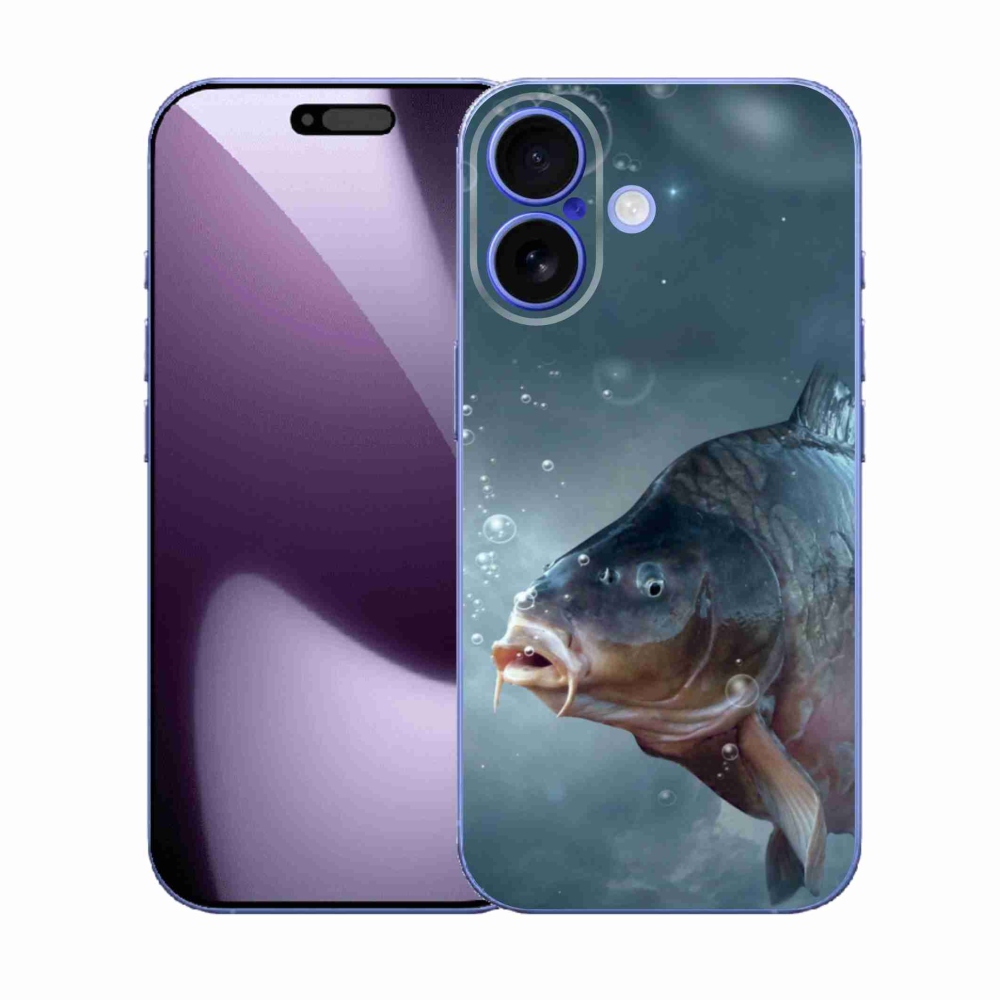 Gélový kryt mmCase na iPhone 17 - kapor a bublinky