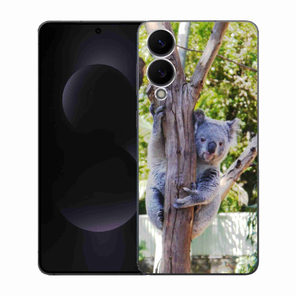 Gélový kryt mmCase na Samsung Galaxy S25 Edge - koala